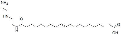 N-[2-[(2-aminoethyl)amino]ethyl]octadec-9-enamide monoacetate CAS#: 94113-42-5