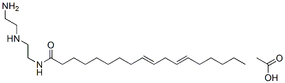 N-[2-[(2-aminoethyl)amino]ethyl]octadeca-9,12-dienamide monoacetate CAS#: 93942-03-1