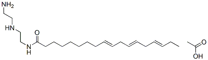 N-[2-[(2-aminoethyl)amino]ethyl]octadeca-9,12,15-trienamide monoacetate CAS#: 93942-04-2