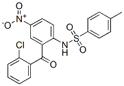 N-[2-(2-chlorobenzoyl)-4-nitrophenyl]-p-toluenesulphonamide CAS#: 94107-56-9