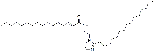 N-[2-[4,5-dihydro-2-(pentadecenyl)-1H-imidazol-1-yl]ethyl]hexadecenamide CAS#: 93882-41-8