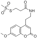 N-[2-Methanethiosulfonylethyl]-7-methoxycoumarin-4-acetamide CAS#: 887406-79-3
