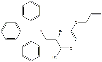 N-[(2-Propenyloxy)carbonyl]-S-(triphenylmethyl)-L-cysteine CAS#: 96865-72-4