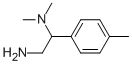N-[2-amino-1-(4-methylphenyl)ethyl]-N,N-dimethylamine CAS#: 889939-66-6