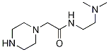 N-[2-(dimethylamino)ethyl]-2-(piperazin-1-yl)acetamide CAS#: 887833-64-9