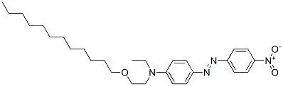 N-[2-(dodecyloxy)ethyl]-N-ethyl-4-[(4-nitrophenyl)azo]aniline CAS#: 93964-89-7