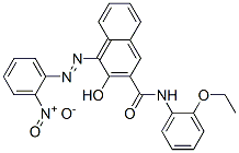 N-(2-ethoxyphenyl)-3-hydroxy-4-[(2-nitrophenyl)azo]naphthalene-2-carboxamide CAS#: 94199-57-2
