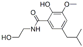 N-(2-hydroxyethyl)-5-isobutyl-3-methoxysalicylamide CAS#: 94088-72-9