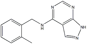 N-[(2-methylphenyl)methyl]-2,4,8,9-tetrazabicyclo[4.3.0]nona-2,4,7,10- tetraen-5-amine CAS#: 91769-03-8