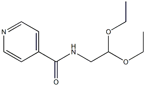 N-(2,2-Diethoxyethyl)Isonicotinamide CAS#: 91908-44-0