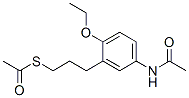 N-[3-(3-Acetylthiopropyl)-4-ethoxyphenyl]acetamide CAS#: 90060-70-1