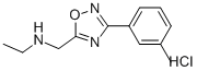 N-([3-(3-METHYLPHENYL)-1,2,4-OXADIAZOL-5-YL]METHYL)ETHANAMINE HYDROCHLORIDE CAS#: 890324-23-9