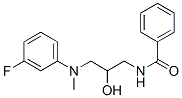 N-[3-[(3-fluorophenyl)methylamino]-2-hydroxypropyl]benzamide CAS#: 94030-95-2