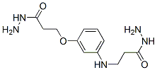N-[3-(3-hydrazino-3-oxopropoxy)phenyl]-beta-alaninohydrazide CAS#: 93839-73-7