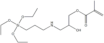 N-(3-METHACRYLOXY-2-HYDROXYPROPYL)-3-AMINOPROPYLTRIETHOXYSILANE, 50% in Methanol CAS#: 96132-98-8