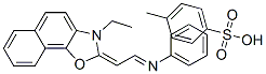 N-[(3-ethylnaphth[2,1-d]oxazol-2(3H)-ylidene)ethylidene]aniline (p-tolylsulphonate) CAS#: 94109-69-0