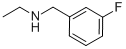 N-[(3-fluorophenyl)methyl]ethanamine CAS#: 90389-85-8