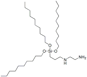 N-[3-[tris(decyloxy)silyl]propyl]ethylenediamine CAS#: 93804-23-0
