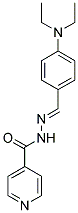 N'-(4-(DIETHYLAMINO)BENZYLIDENE)ISONICOTINOHYDRAZIDE CAS#: 93726-13-7
