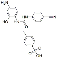 N-(4-amino-2-hydroxyphenyl)-N'-(p-cyanophenyl)urea mono(toluene-p-sulphonate) CAS#: 94713-20-9