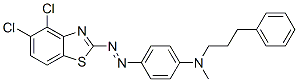 N-[4-[(dichloro-2-benzothiazolyl)azo]phenyl]-N-methyl-Benzenepropanamine CAS#: 92818-48-9