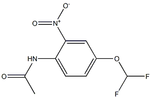 N-[4-(difluoromethoxy)-2-nitrophenyl]acetamide CAS#: 97963-75-2