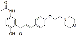 N-[4-hydroxy-3-[3-[4-[2-(morpholin-4-yl)ethoxy]phenyl]-1-oxoallyl]phenyl]acetamide CAS#: 94094-52-7