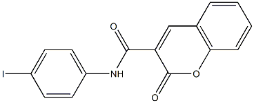 N-(4-iodophenyl)-2-oxo-2H-chromene-3-carboxamide CAS#: 92792-09-1