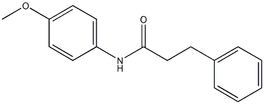 N-(4-methoxyphenyl)-3-phenylpropanamide CAS#: 97754-31-9