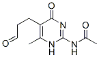N-[4-methyl-6-oxo-5-(3-oxopropyl)-3H-pyrimidin-2-yl]acetamide CAS#: 90872-18-7