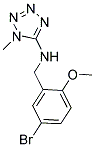 N-(5-BROMO-2-METHOXYBENZYL)-1-METHYL-1H-TETRAZOL-5-AMINE CAS#: 889949-60-4