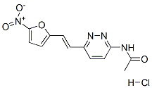N-[6-[2-(5-nitro-2-furyl)vinyl]pyridazin-3-yl]acetamide monohydrochloride CAS#: 94248-98-3