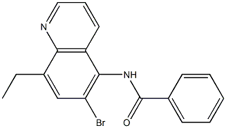 N-(6-BroMo-8-ethylquinolin-5-yl)benzaMide CAS#: 95813-71-1