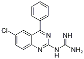 N-(6-Chloro-4-phenylquinazolin-2-yl)guanidine CAS#: 92434-13-4