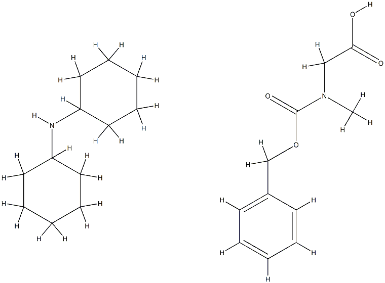N-[(Benzyloxy)carbonyl]-N-methylglycine-N-cyclohexylcyclohexanamine CAS#: 98115-28-7