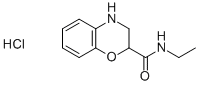 N-ETHYL-3,4-DIHYDRO-2H-1,4-BENZOXAZINE-2-CARBOXAMIDE HYDROCHLORIDE CAS#: 91180-98-2