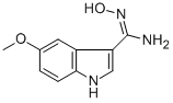 N-HYDROXY-5-METHOXY-1H-INDOLE-3-CARBOXAMIDINE CAS#: 889943-79-7