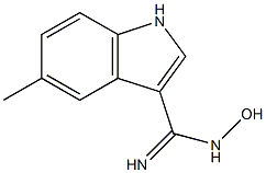 N-Hydroxy-5-Methyl-1H-Indole-3-carboxiMidaMide CAS#: 889943-61-7