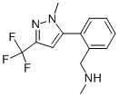 N-Methyl-2-[1-methyl-3-(trifluoromethyl)-1H-pyrazol-5-yl]benzylamine CAS#: 898598-62-4