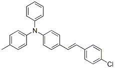 N-Phenyl-N-(p-tolyl)-4-[2-(4-chlorophenyl)ethenyl]aniline CAS#: 94788-52-0