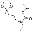 N-(T-BOC)-N-ETHYL-3-(2-METHYL-[1,3]DIOXOLAN-2-YL)PROPYLAMINE CAS#: 887353-49-3