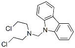 N-(carbazol-9-ylmethyl)-2-chloro-N-(2-chloroethyl)ethanamine CAS#: 93408-11-8