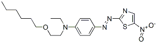 N-ethyl-N-[2-(hexyloxy)ethyl]-4-[(5-nitrothiazol-2-yl)azo]aniline CAS#: 97552-66-4