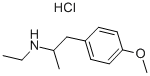N-ethyl-p-methoxy-alpha-methylphenethylamine hydrochloride CAS#: 93963-24-7