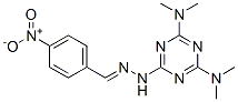 N2,N2,N6,N6-tetramethyl-N4-[(4-nitrophenyl)methylideneamino]-1,3,5-tri azine-2,4,6-triamine CAS#: 91892-39-6