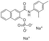 NAPHTHOL AS-MX PHOSPHATE DISODIUM SALT CAS#: 96189-12-7