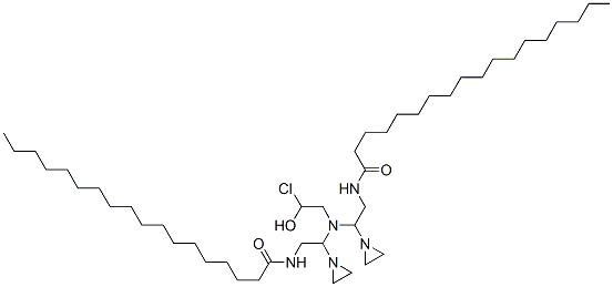 N,N'-[[(2-chloro-2-hydroxyethyl)imino]bis(ethane-1,2-diyliminoethane-1,2-diyl)]distearamide CAS#: 94113-58-3