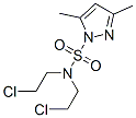 N,N-Bis(2-chloroethyl)-3,5-dimethyl-1H-pyrazole-1-sulfonamide CAS#: 90722-75-1