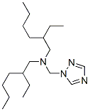 N,N-Bis(2-ethylhexyl)-[(1,2,4-triazol-1-yl)methyl]amin CAS#: 91273-04-0