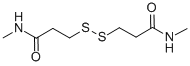 N,N'-Dimethyl-3,3'-dithiodipropionamide CAS#: 999-72-4